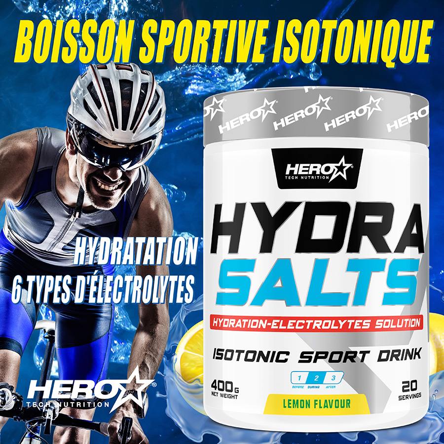 HYDRA SALTS ISOTONIC HERO TECH NUTRITION herotechnutrition